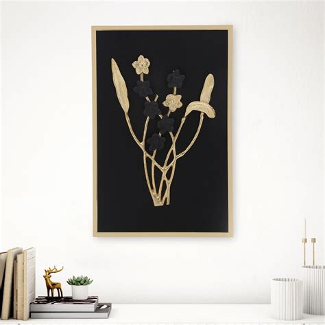 Buy Panorama Iron Leaf Wall Accent from Home Centre at just INR 2799.0