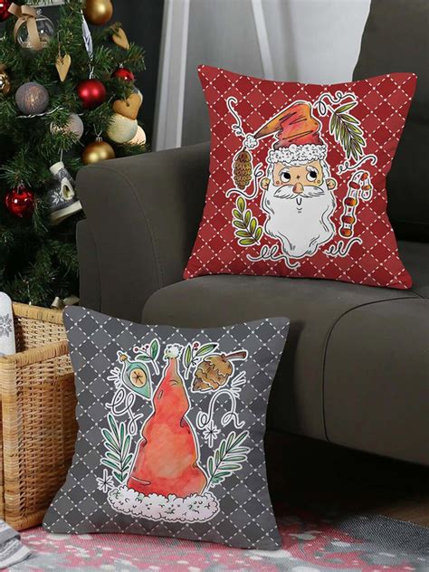 Christmas Cushions - Merry Christmas Cushion | Tied Ribbons
