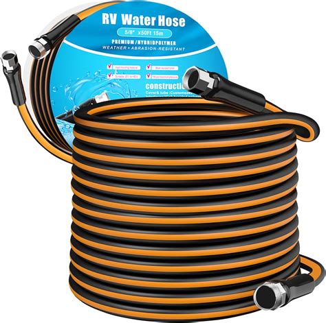Amazon.com: RVPLAN 50Ft Drinking Water Hose 5/8 Inch Inner Diameter ...