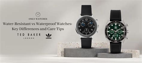 Water-Resistant vs Waterproof Watches: Key Differences and Care Tips ...