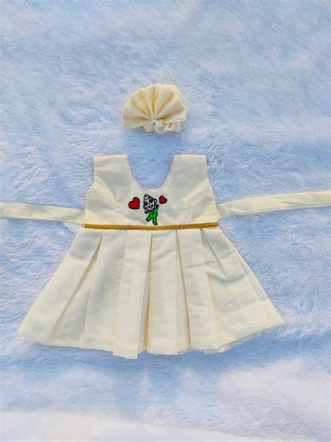 White Frock – babypattustudio