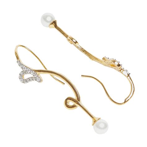 Voylla Gold Plated Drop Earrings – VOYLLA