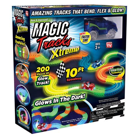 Buy Ontel Magic Tracks Xtreme - Race Car & 10' of Flexible, Bendable ...
