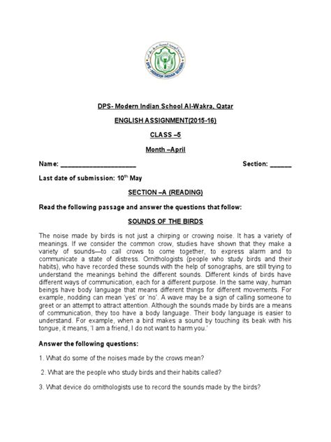 Image result for Class 5 English Assignment Homework 12 Answer 2021