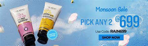 Buy Any 2 Skincare Products at ₹699 | RAIN699 – Dr Sheth's