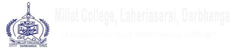 Online Admission, Millat College, Laheriasarai, Darbhanga
