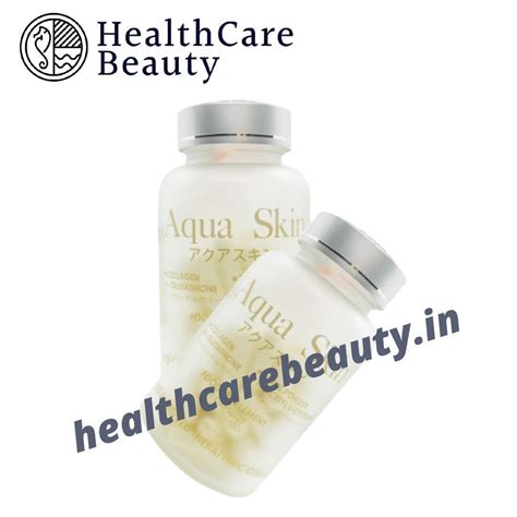 Aqua Skin Glutathione and Collagen Skin Whitening Capsule