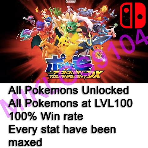 Pokken Tournament DX Save Data - Nintendo Switch India | Ubuy