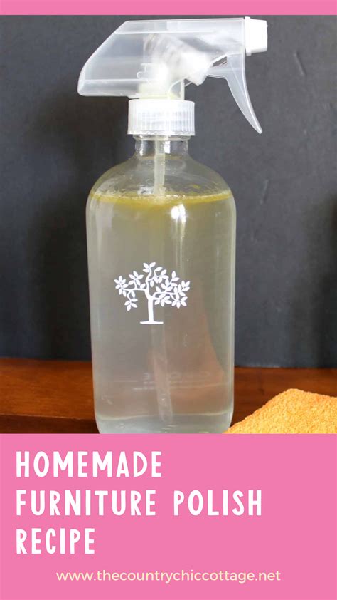 Homemade furniture polish easy natural recipe – Artofit