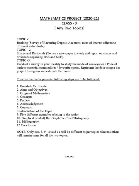 Class 10 Maths Project Files 的图像结果