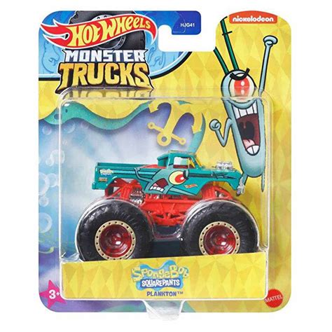 1:64 Hot Wheels Monster Trucks Film Aracı HJG41 - Hwn76 Spongebob ...