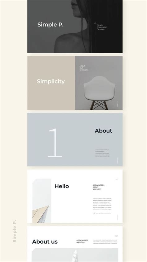 Simple Template Background PowerPoint 的图像结果