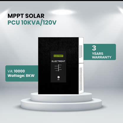 Hybrid Solar Inverter 10KVA | Solar MPPT PCU | 120V Inverter Price ...