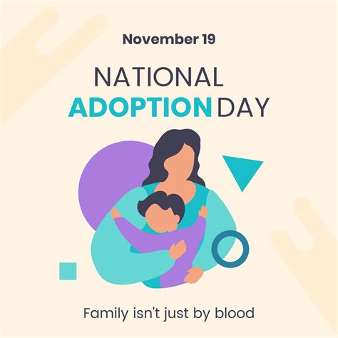 National Adoption Day Instagram Post in PSD, Illustrator, SVG, EPS, PNG ...