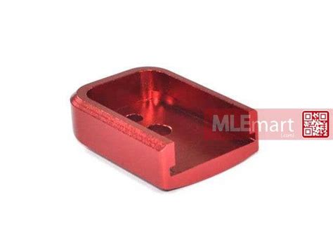 5KU IPSC Metal Magazine Base Type 1 for Marui Hi-Capa (Red) | MLEmart.com