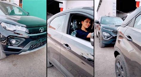 Watch Tata Nexon Dark Edition Parked Along With Harrier Dark Edition ...