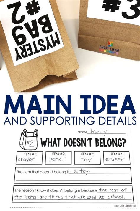 Image result for Main Idea Tutorial Videos and Modules