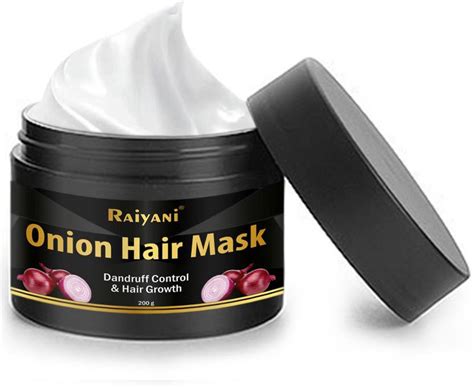 Raiyani Onion Hair Mask with red onion extract and onion black seed ...