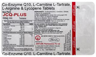 Jcq Plus Tablet 10 - Uses, Side Effects, Dosage, Price | Truemeds