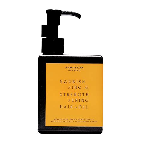 Buy Namaskar Ayurved Nourishing & Strengthening Hair Oil | Natural ...