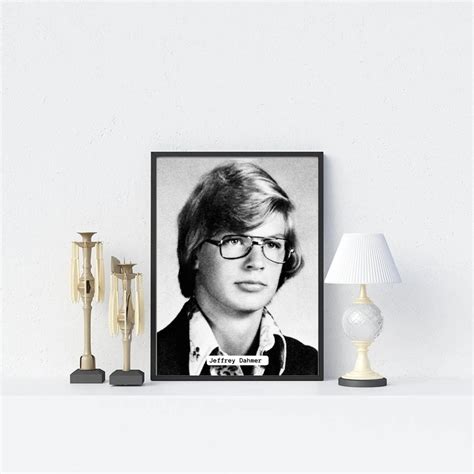 JEFFREY DAHMER High School Yearbook Photo Printable Milwaukee - Etsy