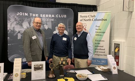 Serra Clubs at the Columbus Catholic Men's Conference, Saturday ...