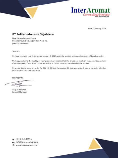 Negotiation Notice Sample 的图像结果