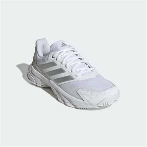 adidas CourtJam Control 3 Tennis Shoes - White | adidas India