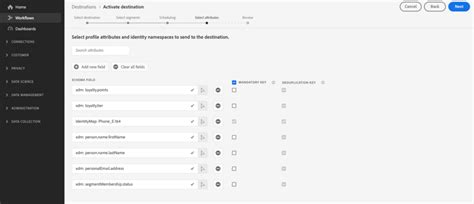 Profilexportverhalten | Adobe Experience Platform