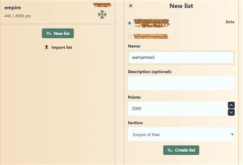 Old World Builder: Best Free Warhammer Army List App