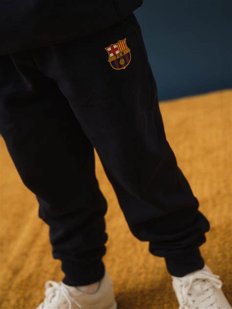 Navy Blue Sweatpants with Barça Crest - Junior – Barça Official Store