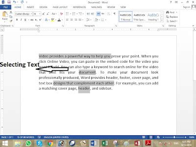 Selecting Text 的图像结果