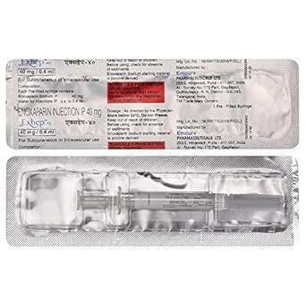 Exhep 40 - Syringe of 0.4 ml Injection : Amazon.in: Health & Personal Care