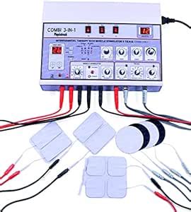Physiotrack Physiotherapy Machine Electrotherapy Combo 3 in 1 ...