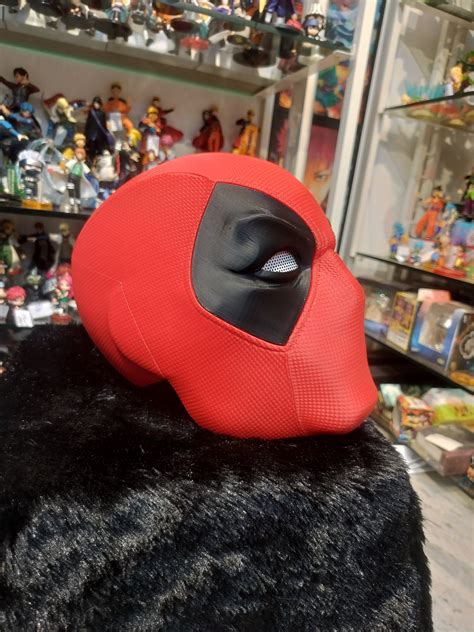 Deadpool Cosplay Mask – Full Head PU Mask with Mesh Eyes– SAI KRISHNA ...