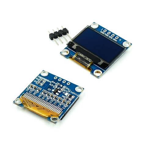 0.96 Inch I2C/IIC 128x64 Oled Module 4-Pin (Blue Color) | Embeddinator