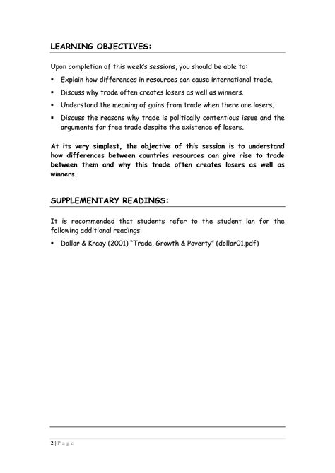 SOLUTION: International economics heckscher ohlin theory - Studypool