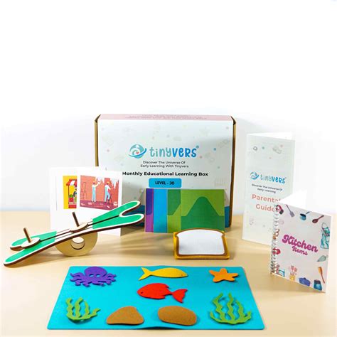 Tinyvers Montessori Monthly Box 30: Best Montessori Educational Toys ...