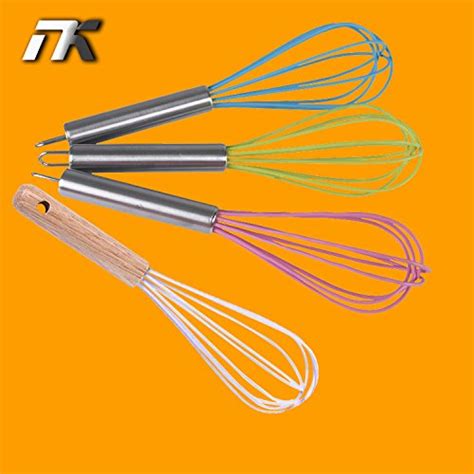 Generic Large 290mm : 3 Size Kitchen Food-grade Silicone Egg Beaters ...