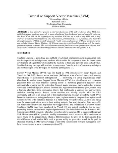 SVM Tutorial 的图像结果