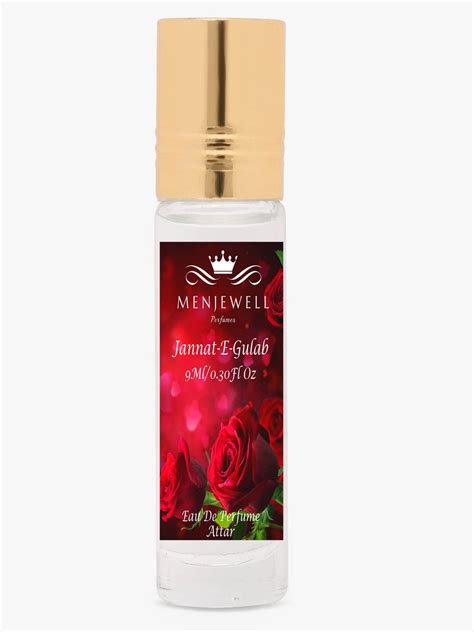 Menjewell Jannat-E-Gulab Roll On Attar Perfume For Men And Women 9ml ...
