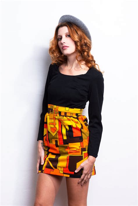 Mod Mini Electric Orchestra Dress freeshipping - Lovers Vintage