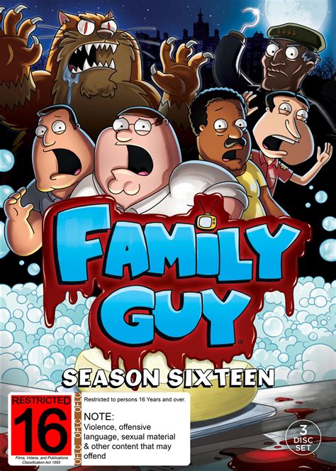 Family Guy: Season 16 | DVD | Buy Now | at Mighty Ape NZ