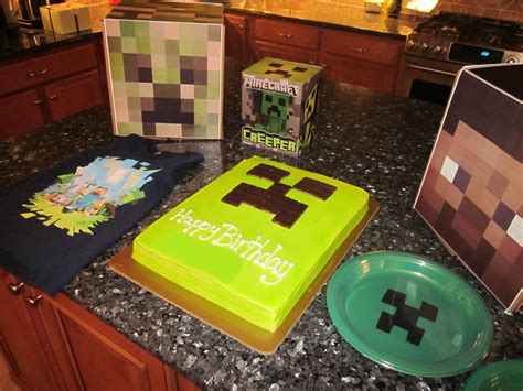 Minecraft Birthday Party Favors : Minecraft