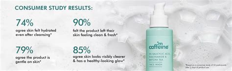 mcaffeine 2% Salicylic Acid Niacinamide & Matcha Tea Face Wash|Anti ...