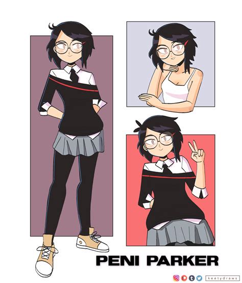 PENI PARKER Щ I I I keetydraws / keetydraws :: artist :: Peni Parker ...