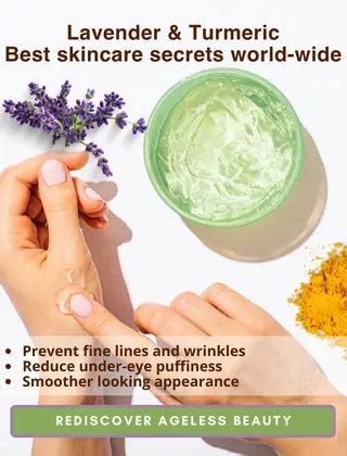 Lavender-Turmeric Aloe Vera Gel Serum – Anti-Aging & Sensitive Skin ...