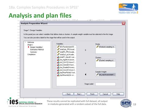 SPSS Complex Samples 的图像结果