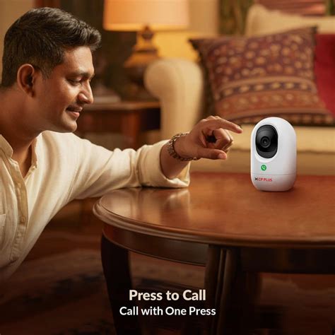 CP PLUS 4MP Quad HD Smart Wi-Fi CCTV Camera | 360° Pan & Tilt | Press ...