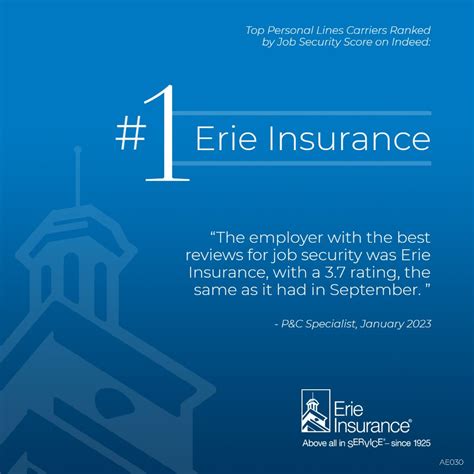 Erie Insurance Group on LinkedIn: P&C Specialist ranked the top 20 ...